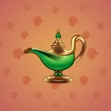 Genie Lamp #5384