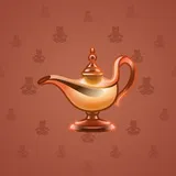 Genie Lamp #5390