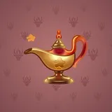Genie Lamp #5392