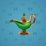 Genie Lamp #5405