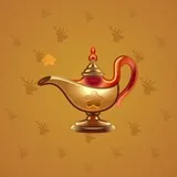 Genie Lamp #5410