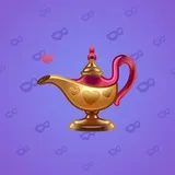 Genie Lamp #5444