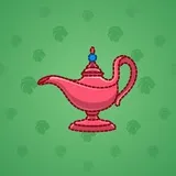 Genie Lamp #5458