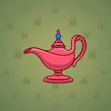 Genie Lamp #5466