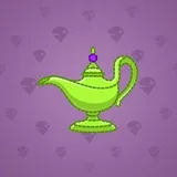 Genie Lamp #5473