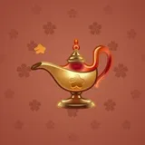Genie Lamp #5481