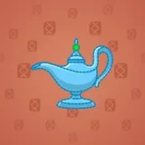 Genie Lamp #5484