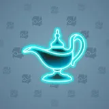 Genie Lamp #5530