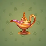 Genie Lamp #5546