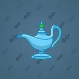 Genie Lamp #5548