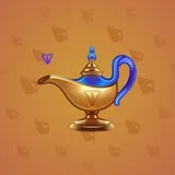 Genie Lamp #5549