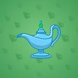 Genie Lamp #5558