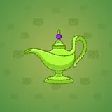 Genie Lamp #5564