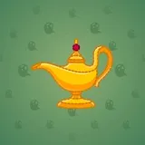Genie Lamp #5573