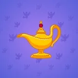 Genie Lamp #5575