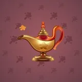 Genie Lamp #5577