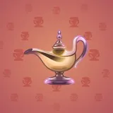 Genie Lamp #5581