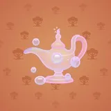 Genie Lamp #5582