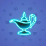Genie Lamp #5593