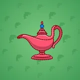 Genie Lamp #5596