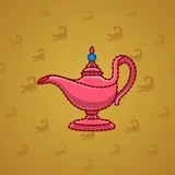 Genie Lamp #5598