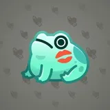 Kissed Frog #13140