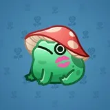 Kissed Frog #13153