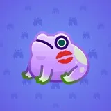 Kissed Frog #13304