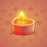 Love Candle #15317