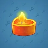 Love Candle #15357