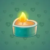 Love Candle #15377