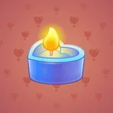 Love Candle #15382