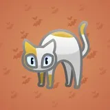Scared Cat #17920