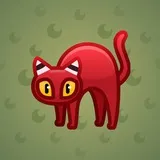 Scared Cat #17981