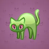 Scared Cat #18045