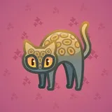 Scared Cat #18047