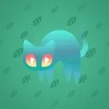 Scared Cat #18050