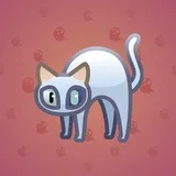 Scared Cat #18061