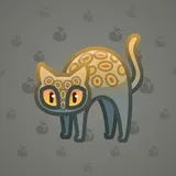 Scared Cat #18102