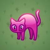 Scared Cat #18105