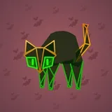 Scared Cat #18156