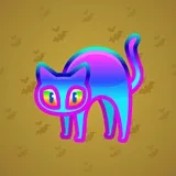 Scared Cat #18180