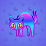 Scared Cat #18184