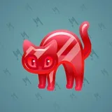 Scared Cat #18264