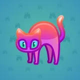Scared Cat #18314