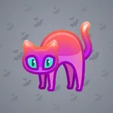 Scared Cat #18381