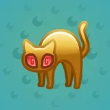 Scared Cat #18492