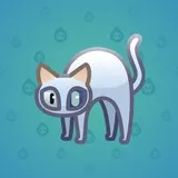 Scared Cat #18566