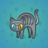 Scared Cat #18631