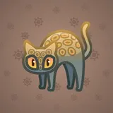 Scared Cat #18672
